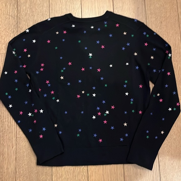 Equipment Nartelle Embroidered Star Sweater Size Small - Picture 3 of 6